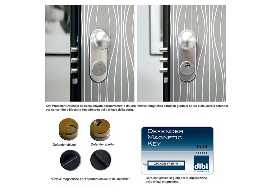 Accessoires Defender magnétique Key Protector