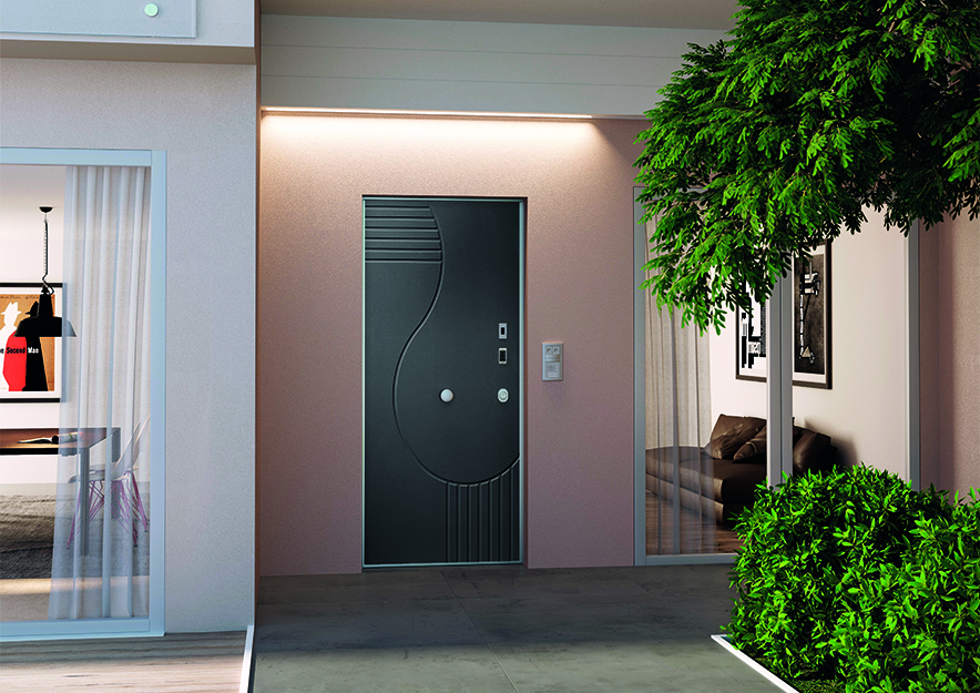 Security doors Opentech - single leaf