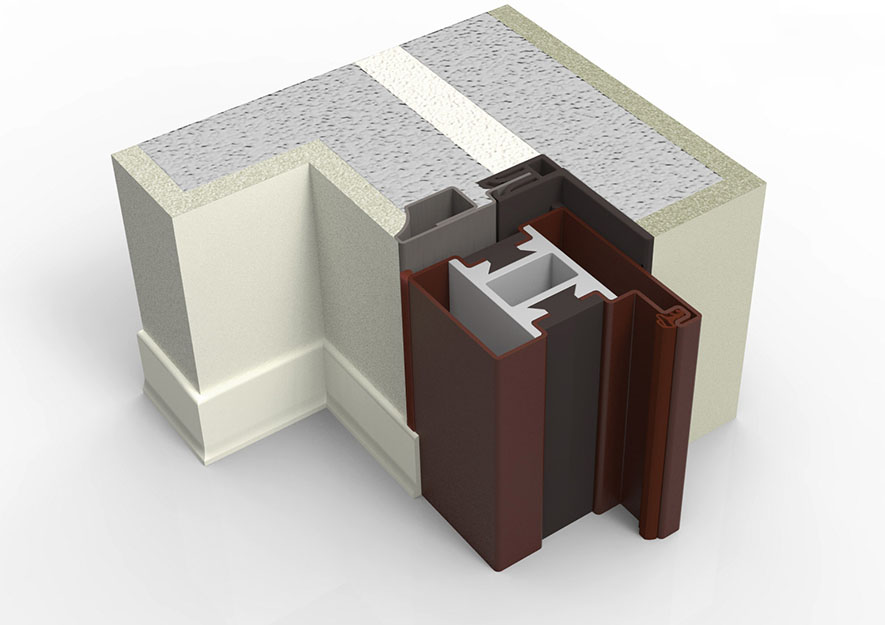 INSTALLING SYSTEMS Steel frames with thermal break for SeGreta