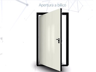 Puerta acorazada pivotante Di.Big - modelo en 3D