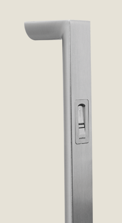 Barre de tirage avec lecteur biometrique E-Key