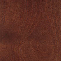 Mahogany stained okoumé