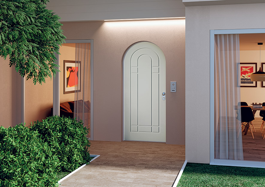 Security doors 883 - arched door