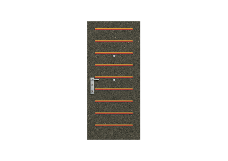 Finishing panels for security doors 0701